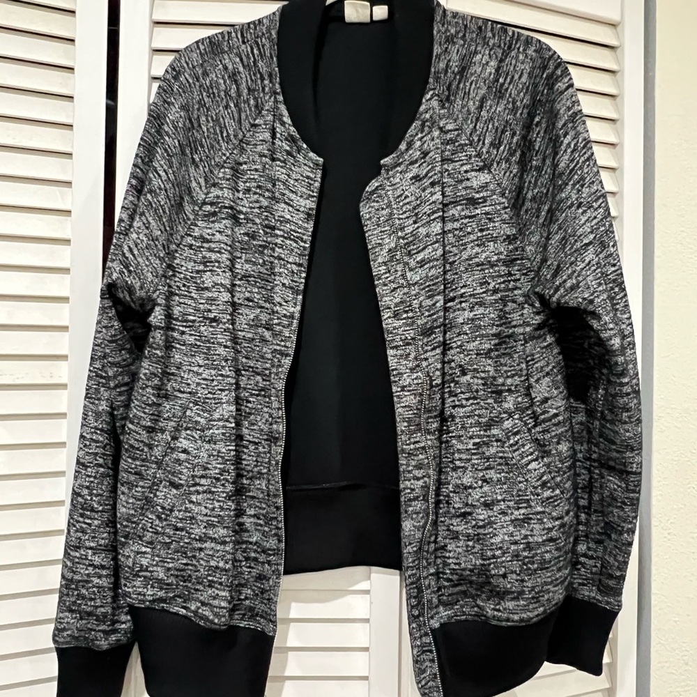 GAP Black Ribbed Jacket